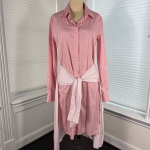 Maison Martin Margiela Pink Asymmetrical Dress